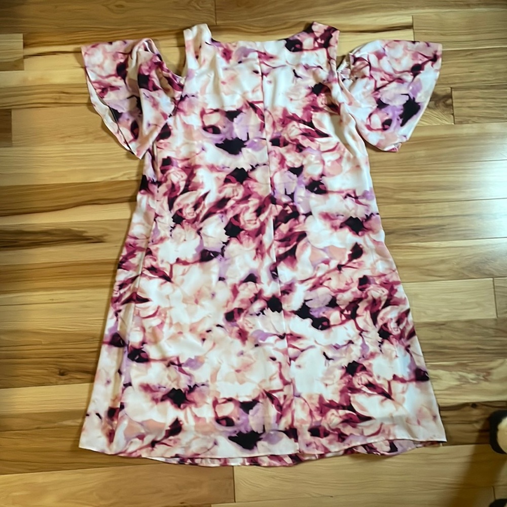 Cold shoulder dress